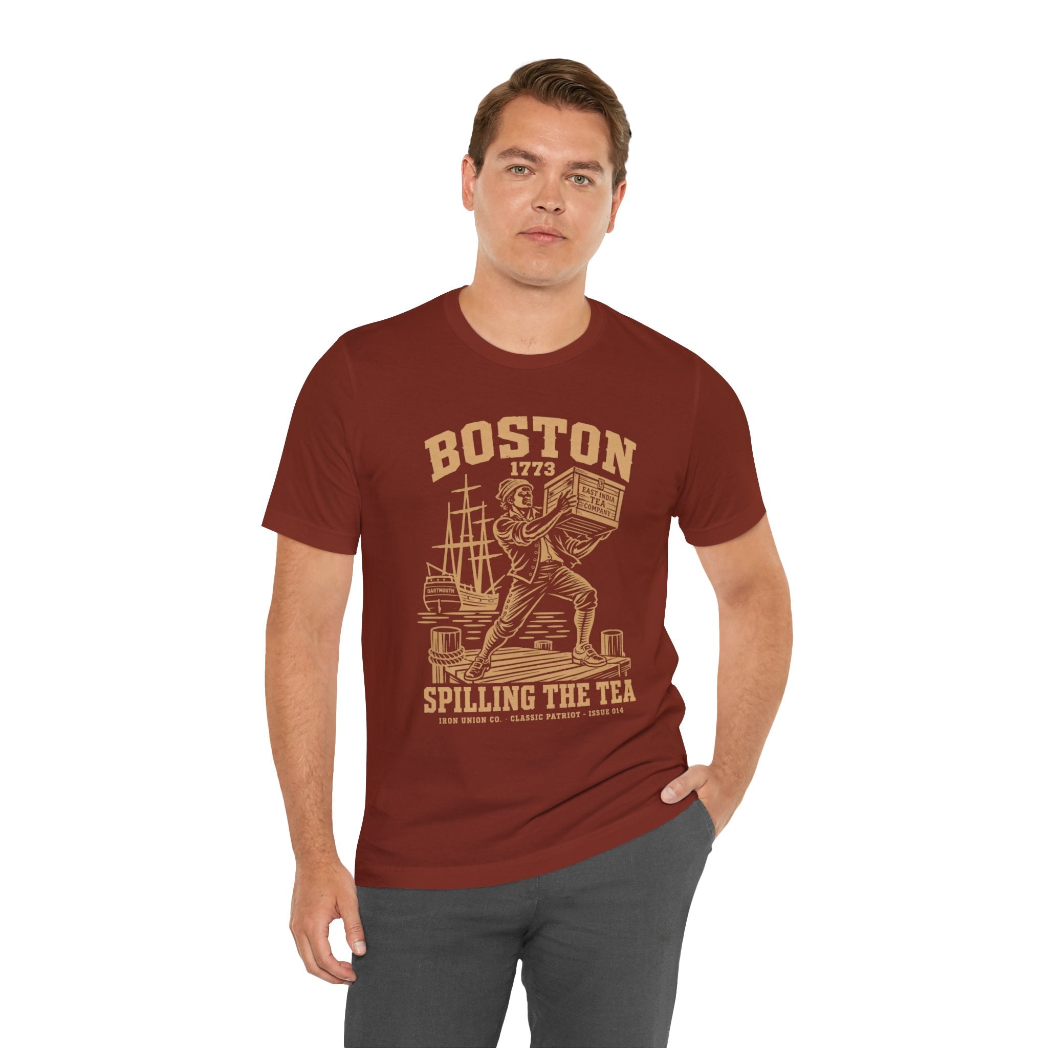 Boston "Spilling the Tea" Tee