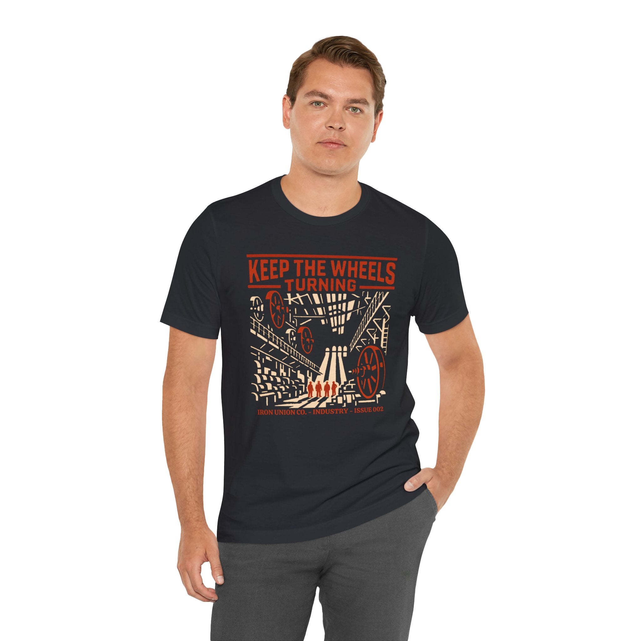 Keep The Wheels Turning Tee