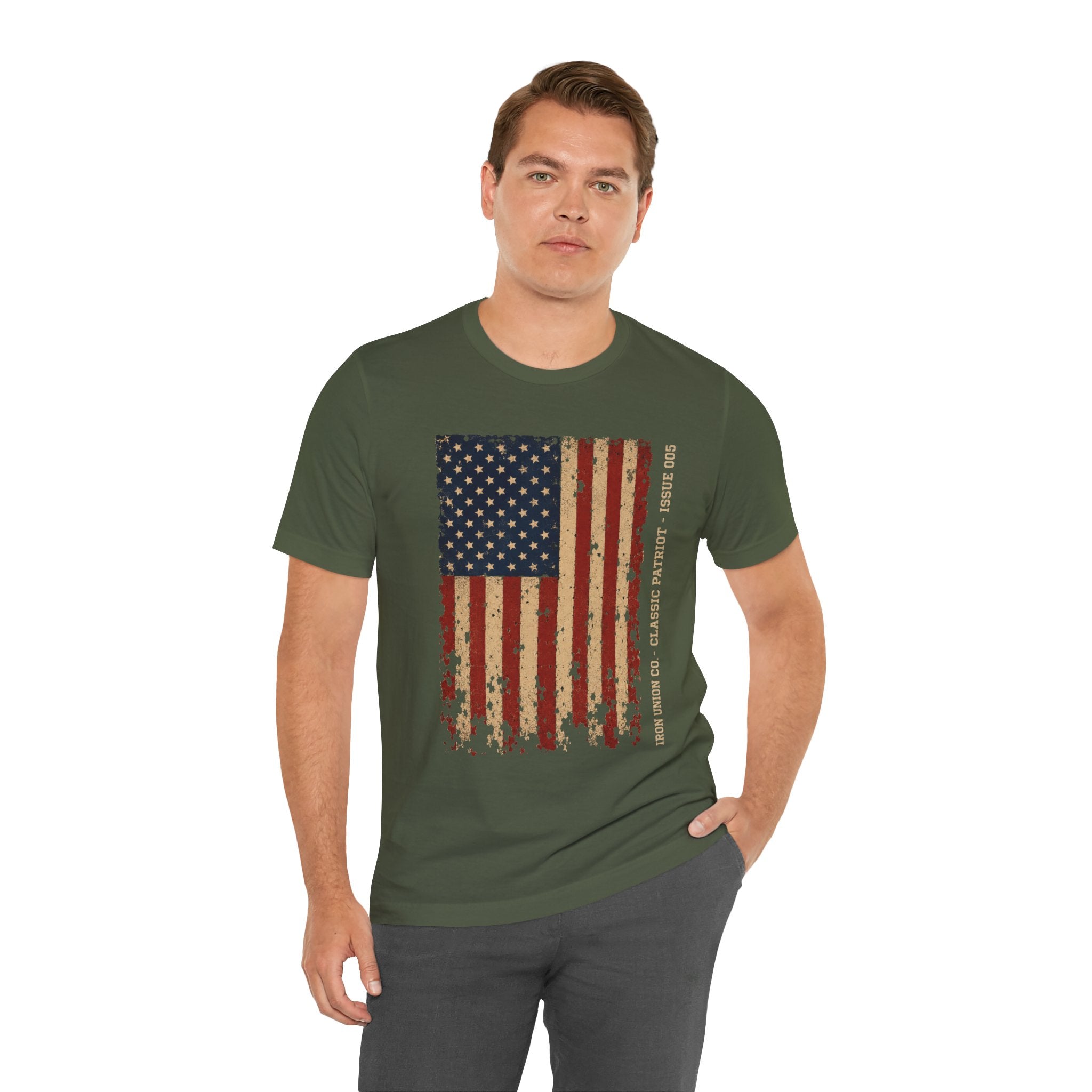 Distressed Old Glory Flag T-Shirt