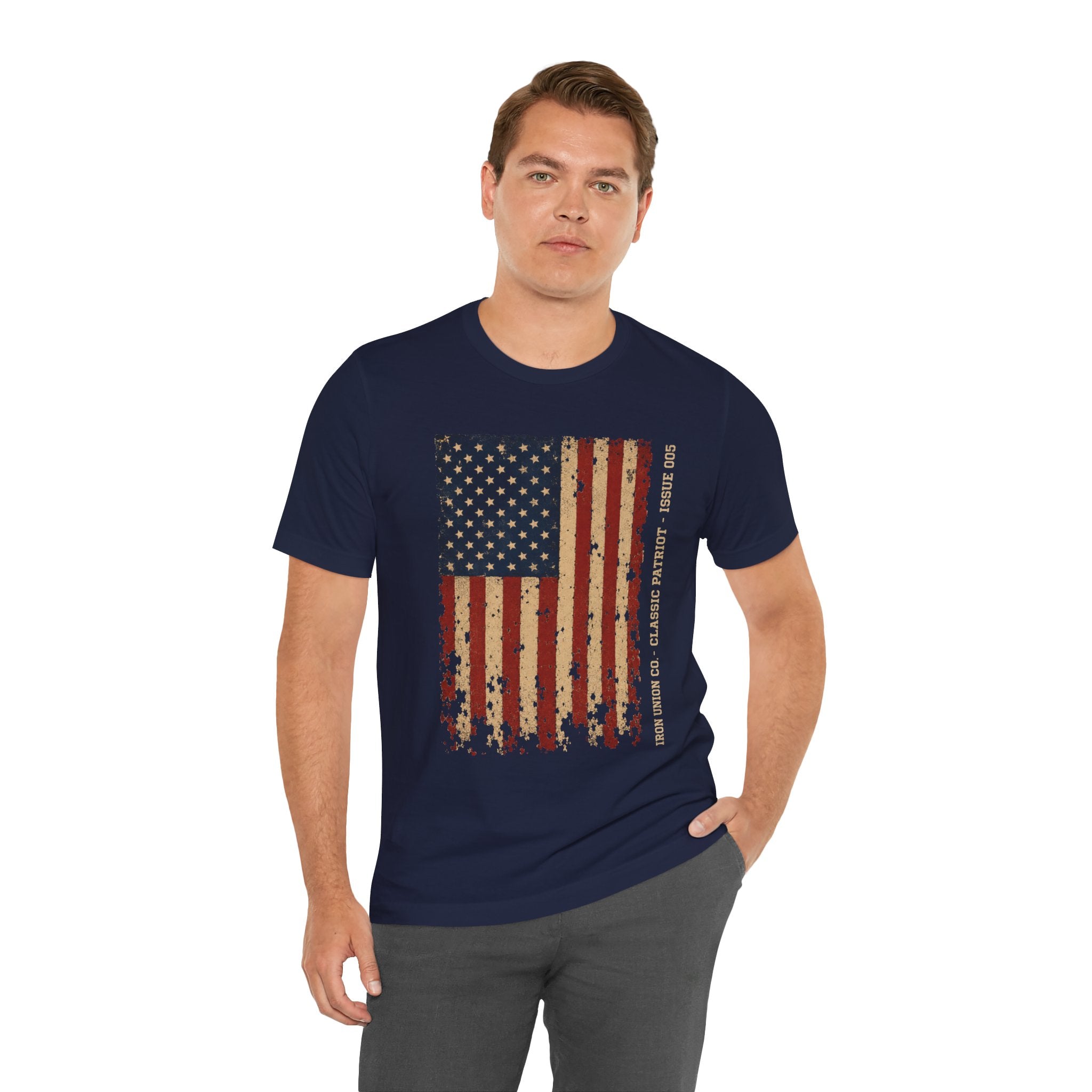 Distressed Old Glory Flag T-Shirt