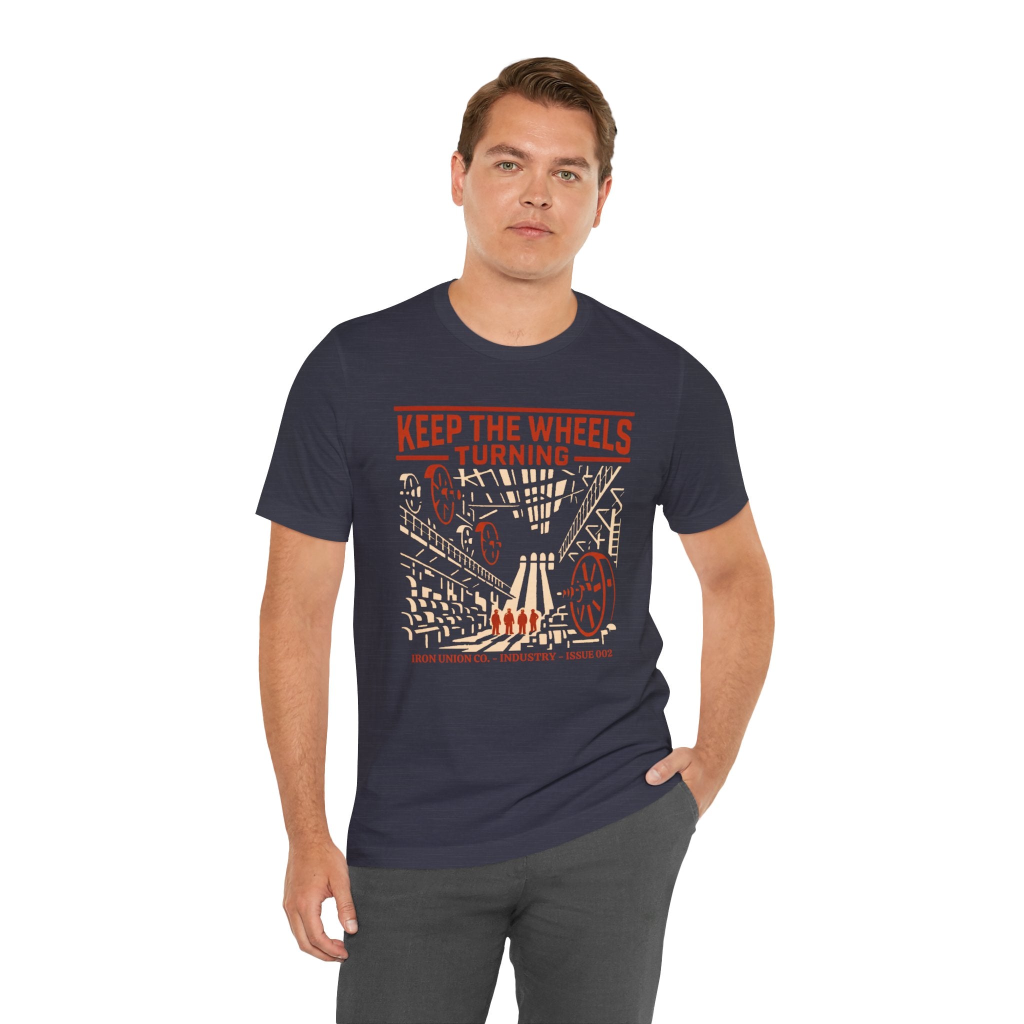 Keep The Wheels Turning Tee