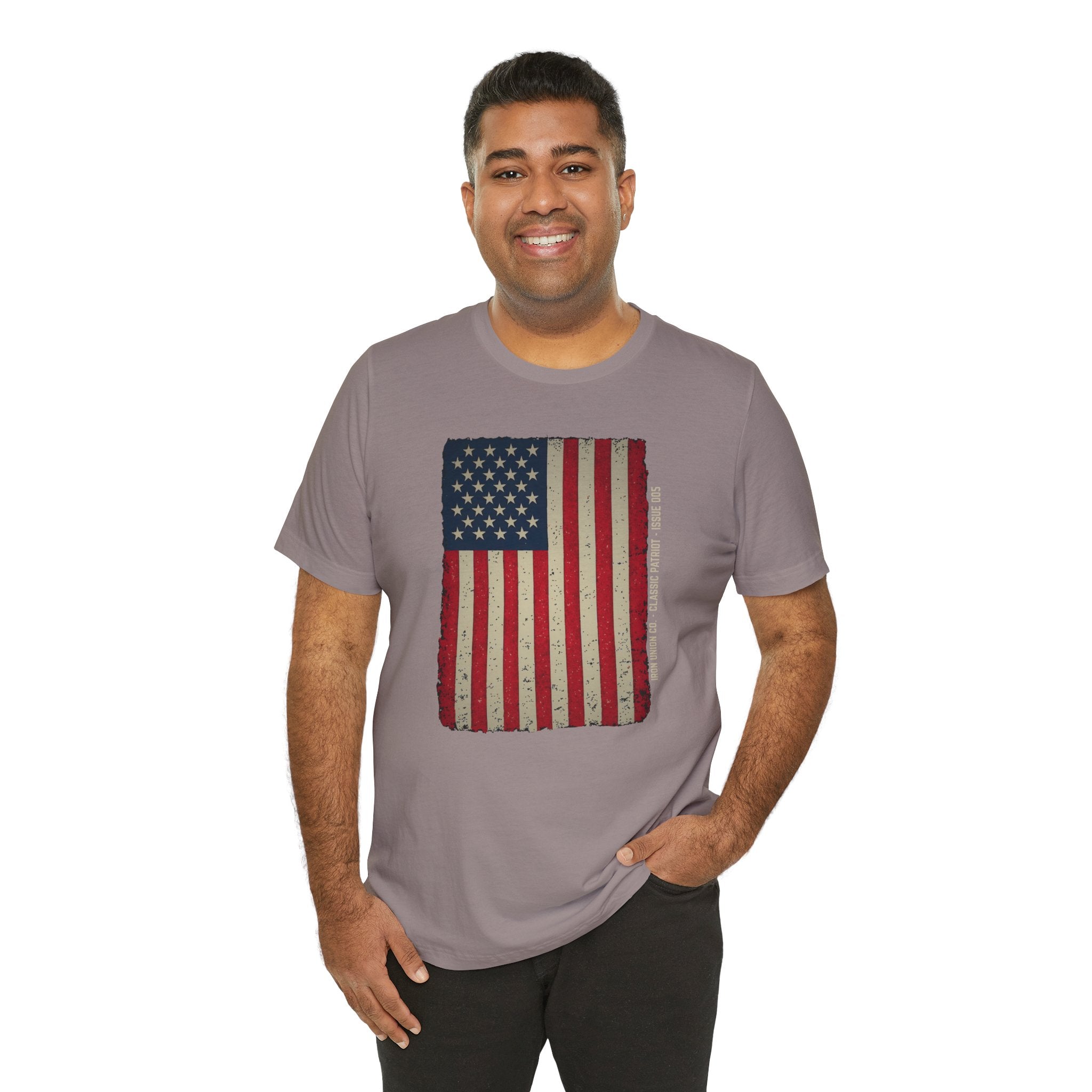 Distressed Old Glory Flag Tee