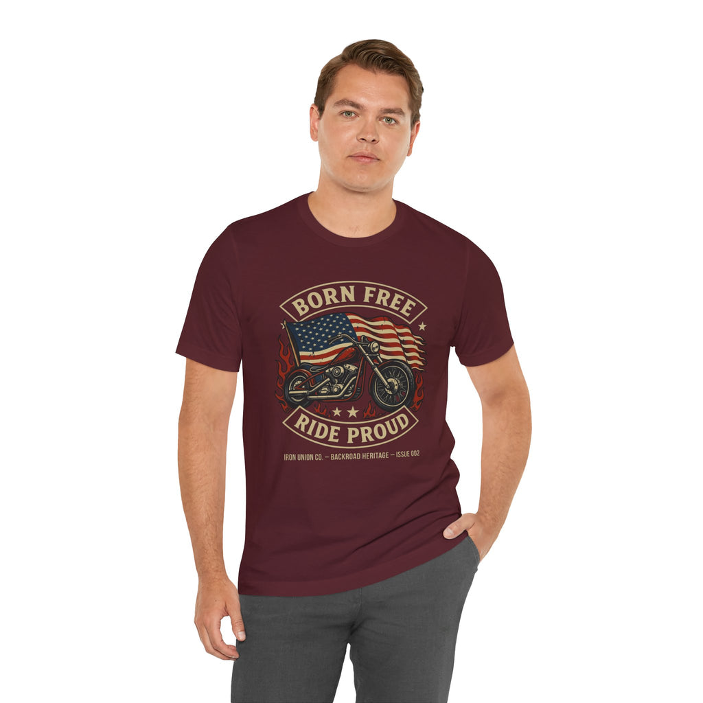 Born Free – Ride Proud Tee