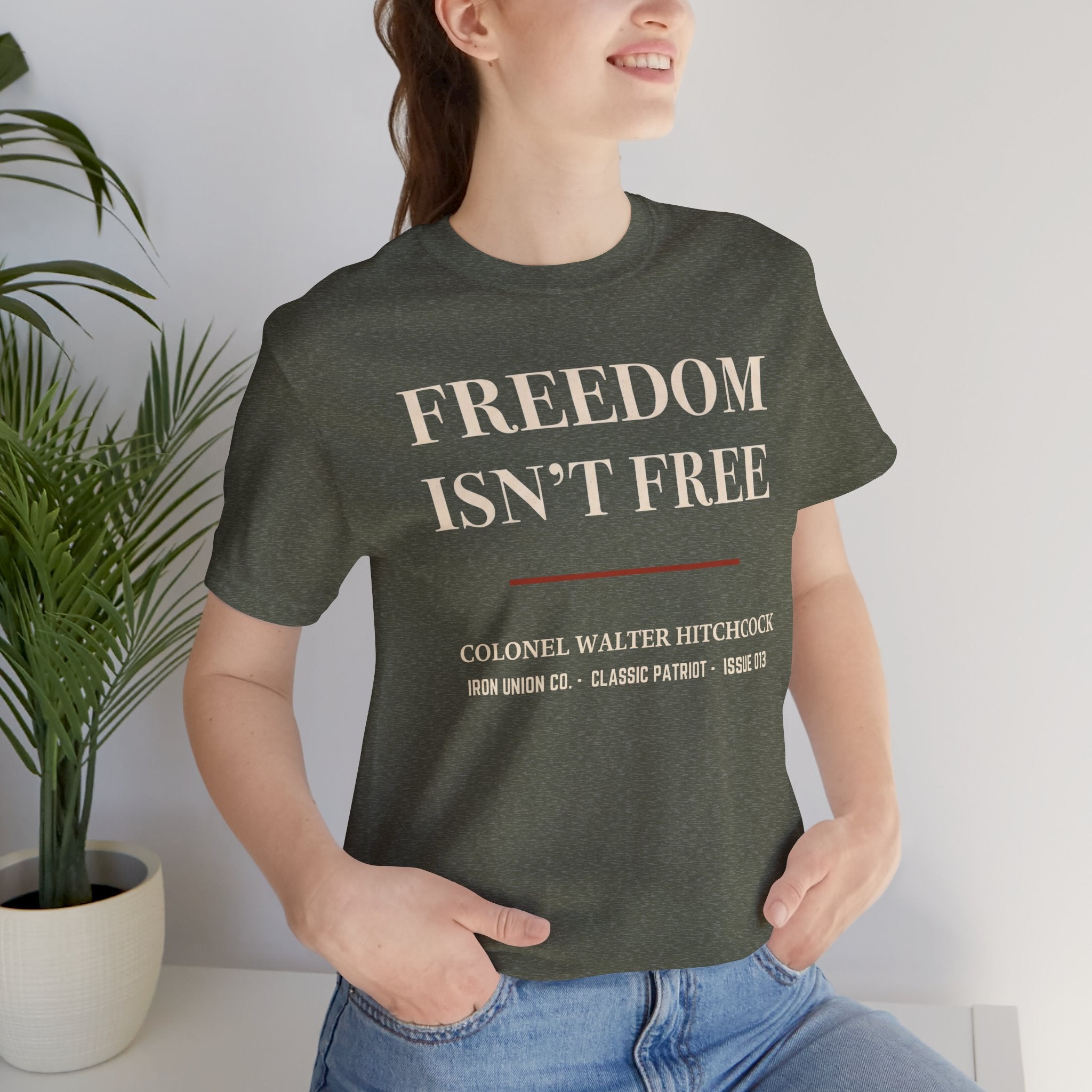 Freedom Isn’t Free Military Tribute T‑Shirt