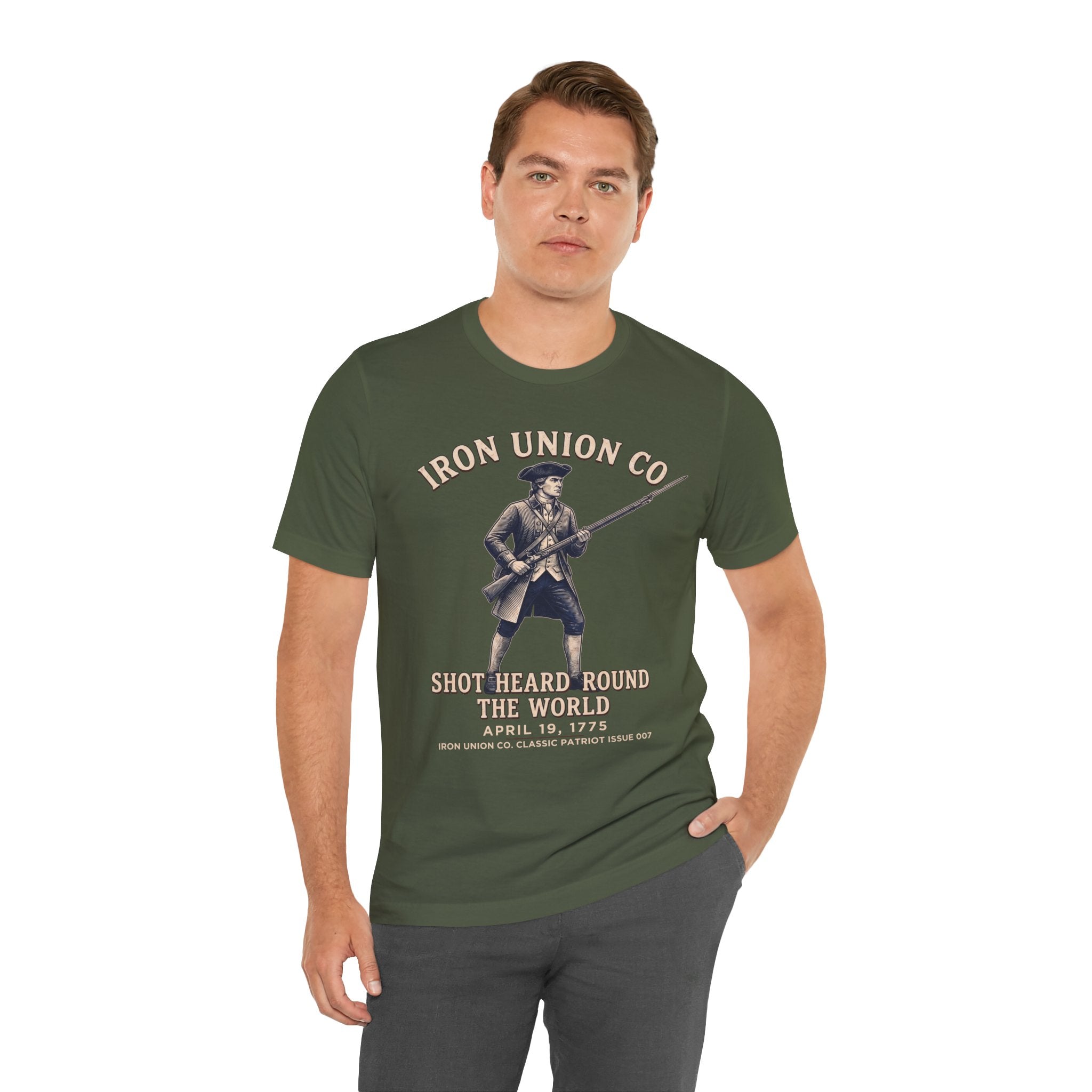 Shot Heard Round The World Tee
