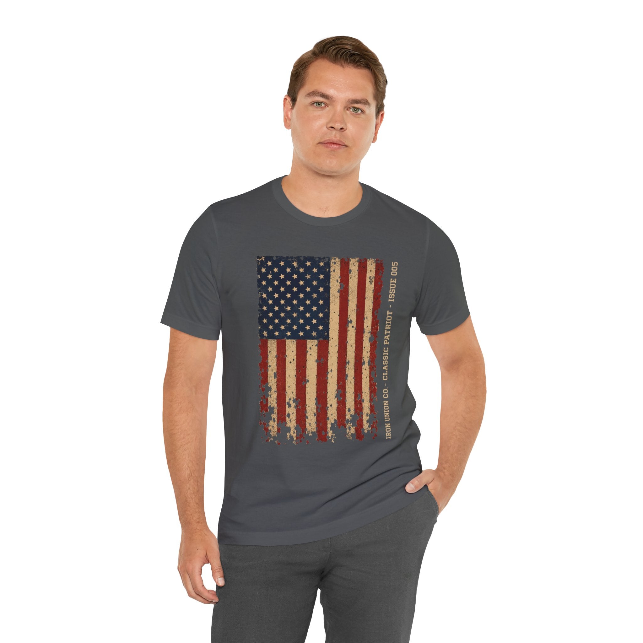 Distressed Old Glory Flag T-Shirt