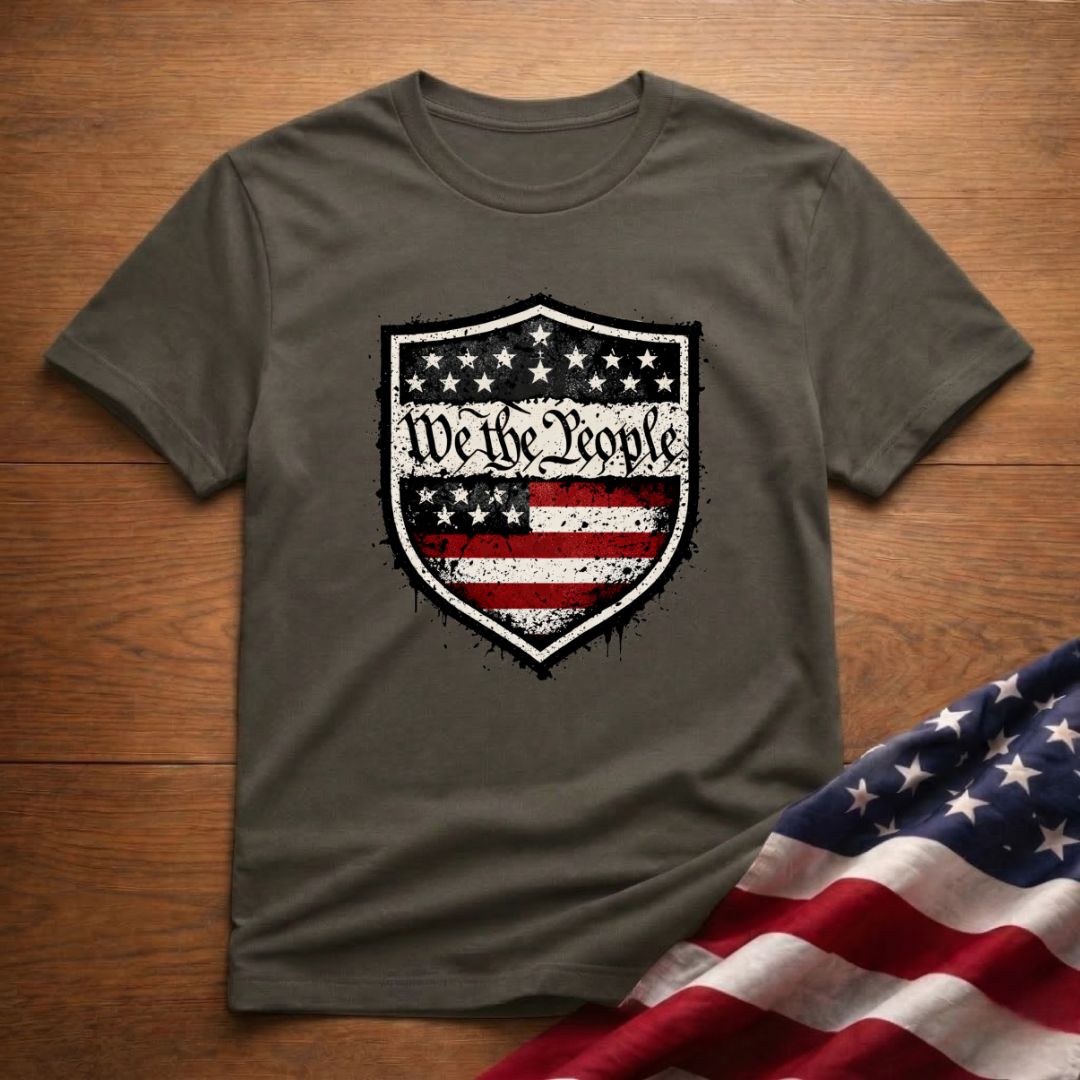 We The People Shield T-Shirt