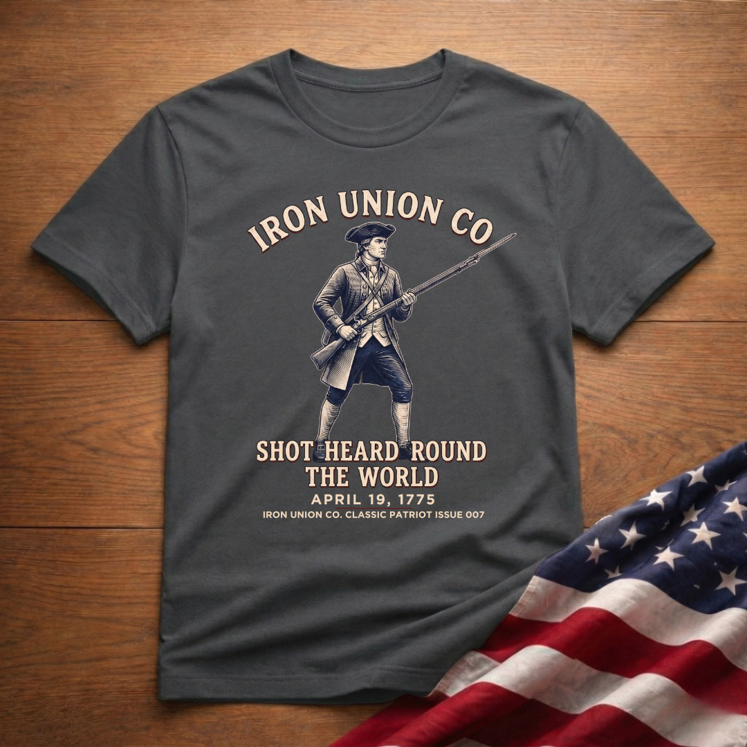 Shot Heard Round The World Tee