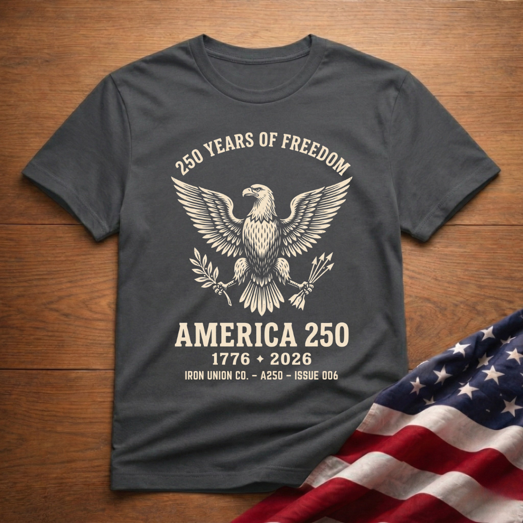 250 Years of Freedom Eagle T-Shirt