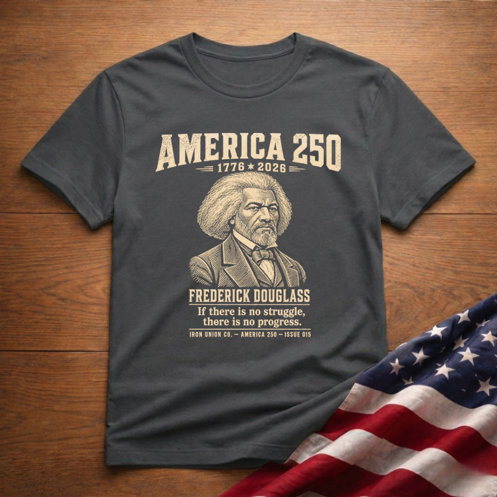 Frederick Douglass America 250 Tribute T-Shirt