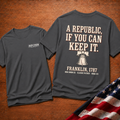 Republic If You Can Keep It T‑Shirt - Back Design