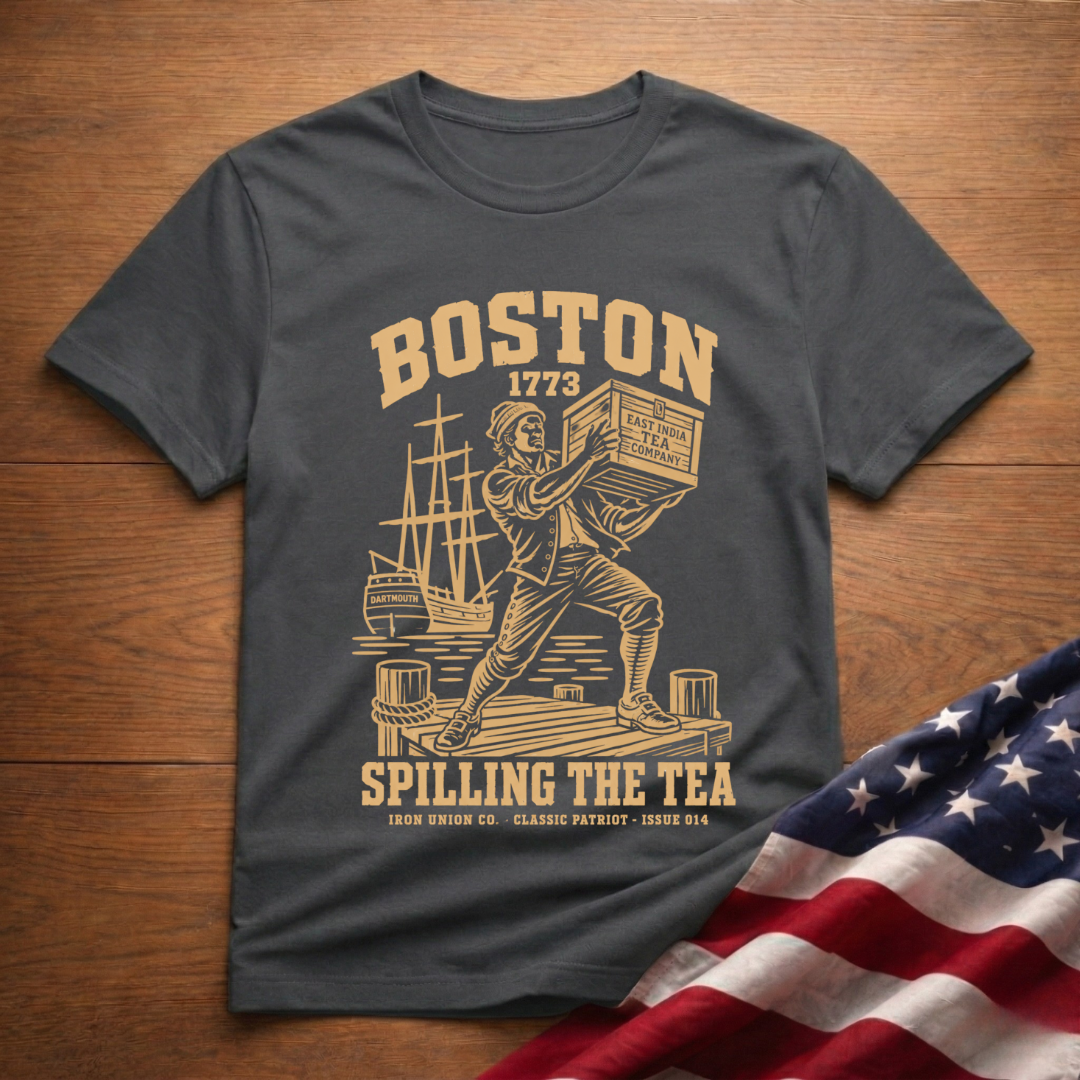Boston "Spilling the Tea" Tee