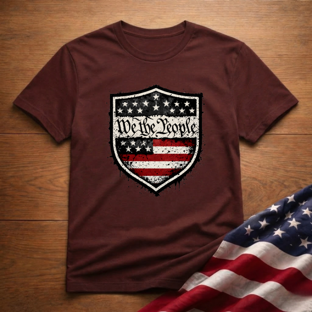 We The People Shield T-Shirt