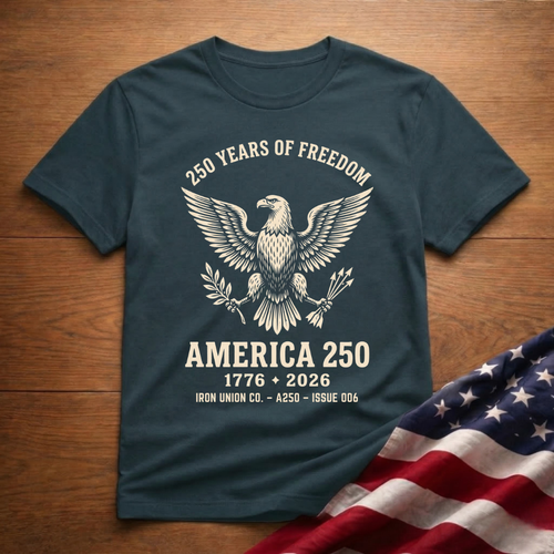 250 Years of Freedom Eagle T-Shirt