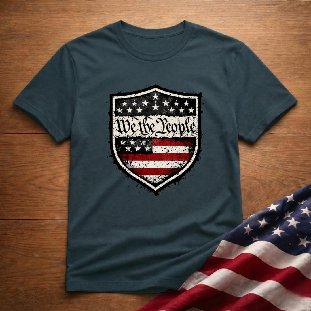 We The People Shield T-Shirt