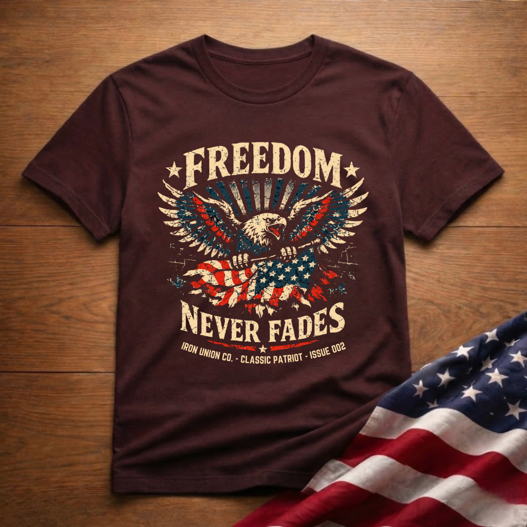 Freedom Never Fades Eagle Tee