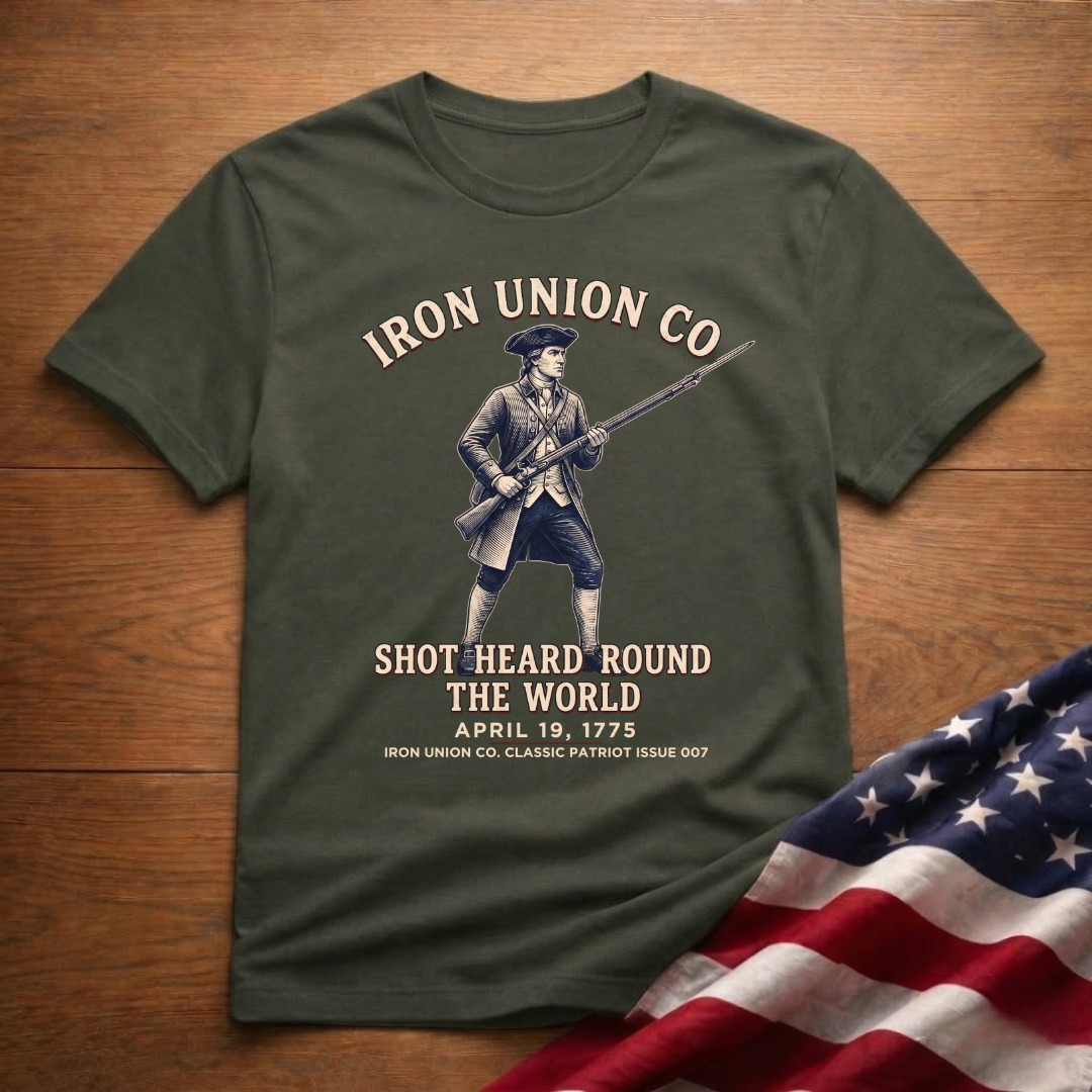 Shot Heard Round The World Tee