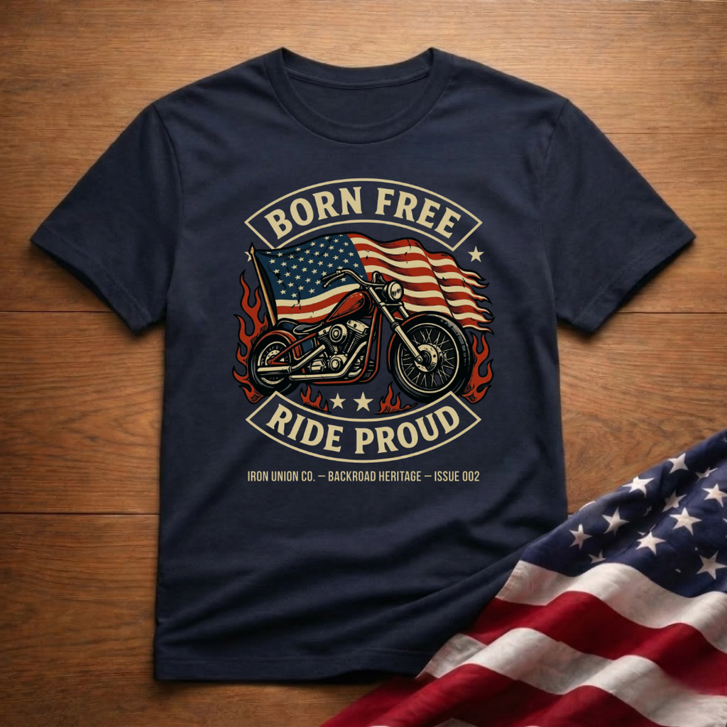 Born Free – Ride Proud Tee