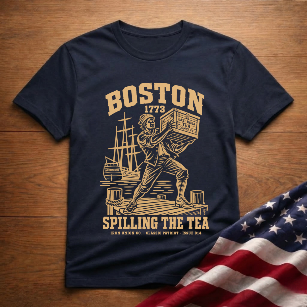 Boston "Spilling the Tea" Tee