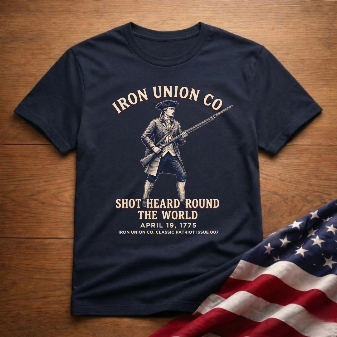 Shot Heard Round The World Tee