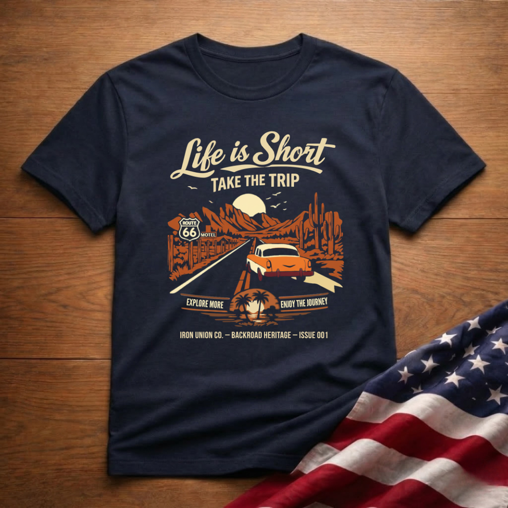 Life Is Short – Take the Trip Tee