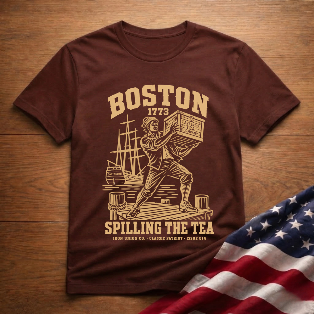 Boston "Spilling the Tea" Tee