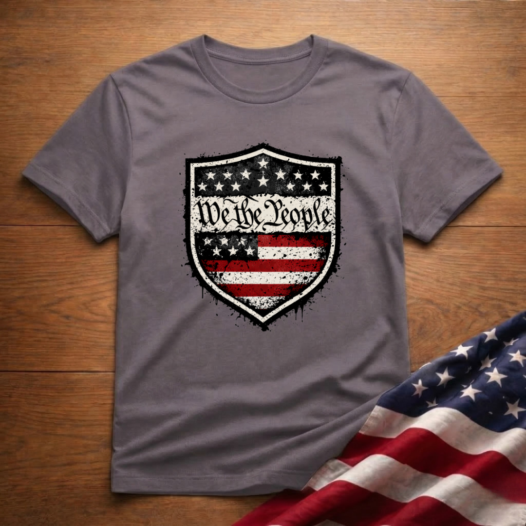 We The People Shield T-Shirt