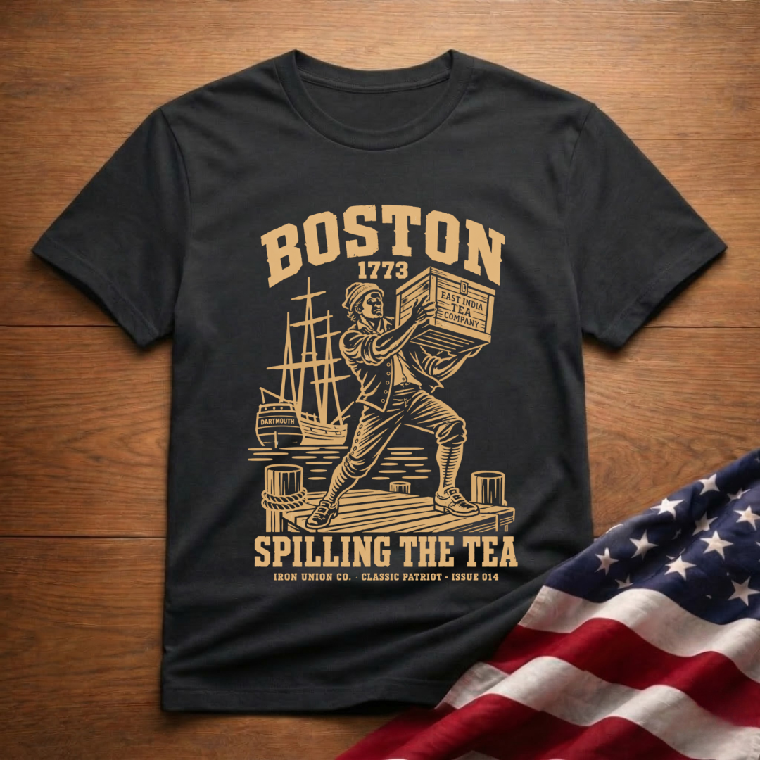 Boston "Spilling the Tea" Tee