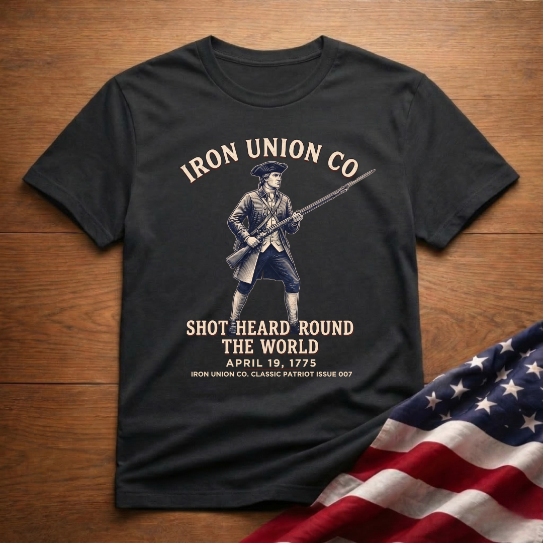 Shot Heard Round The World Tee