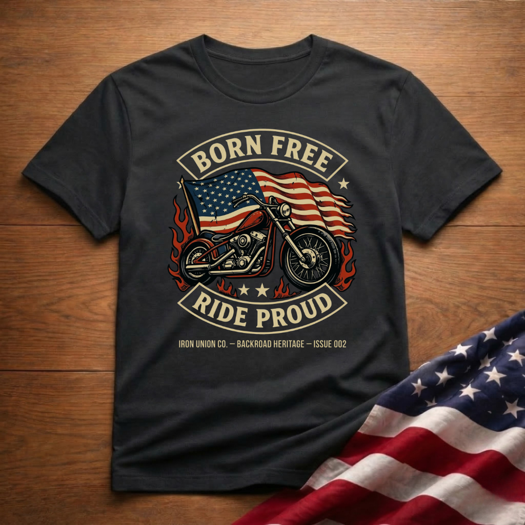 Born Free – Ride Proud Tee